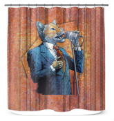 Whisker Whimsy Cat Shower Curtain